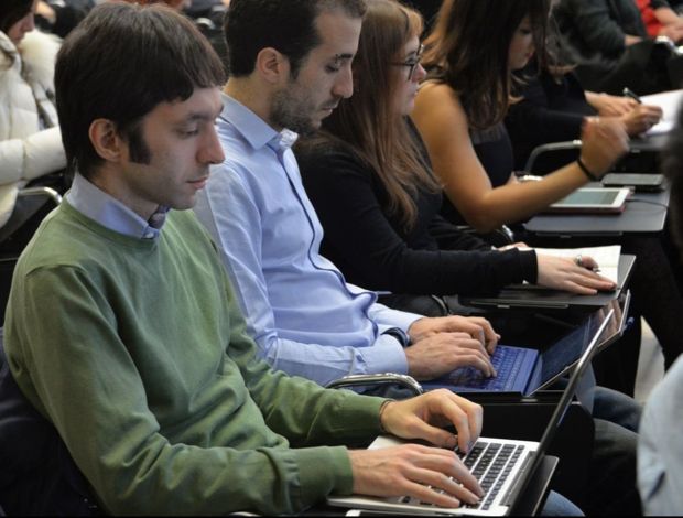 Inaugurazione a.a. 2015-16 Master Giornalismo_particolare studenti