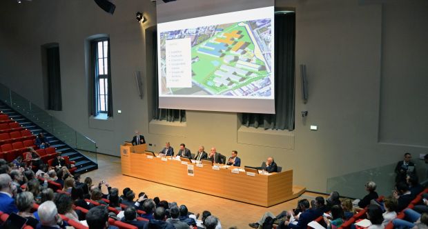 Città delle Scienze - Presentato nuovo modello di Campus universitario - Aula Magna Cavallerizza Reale